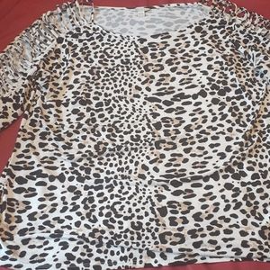 Cold shoulder shirt